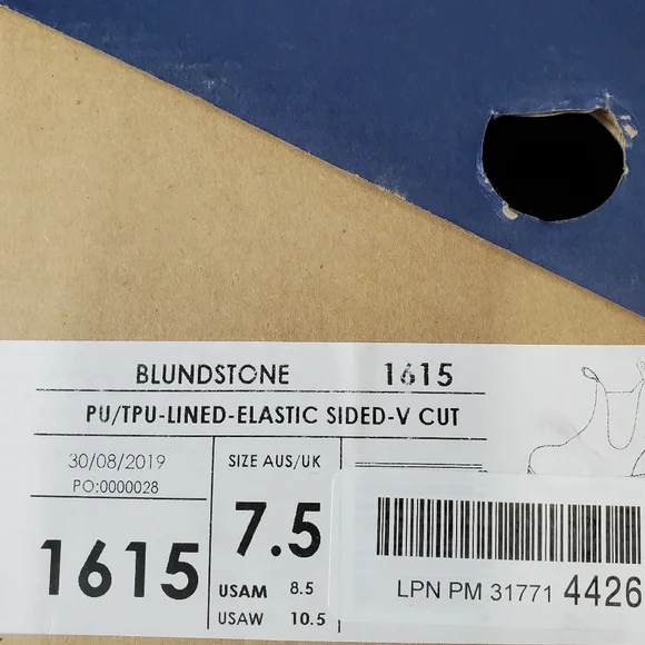 New Blundstone 1615 Olive Chelsea Boots - Picture 5 of 5